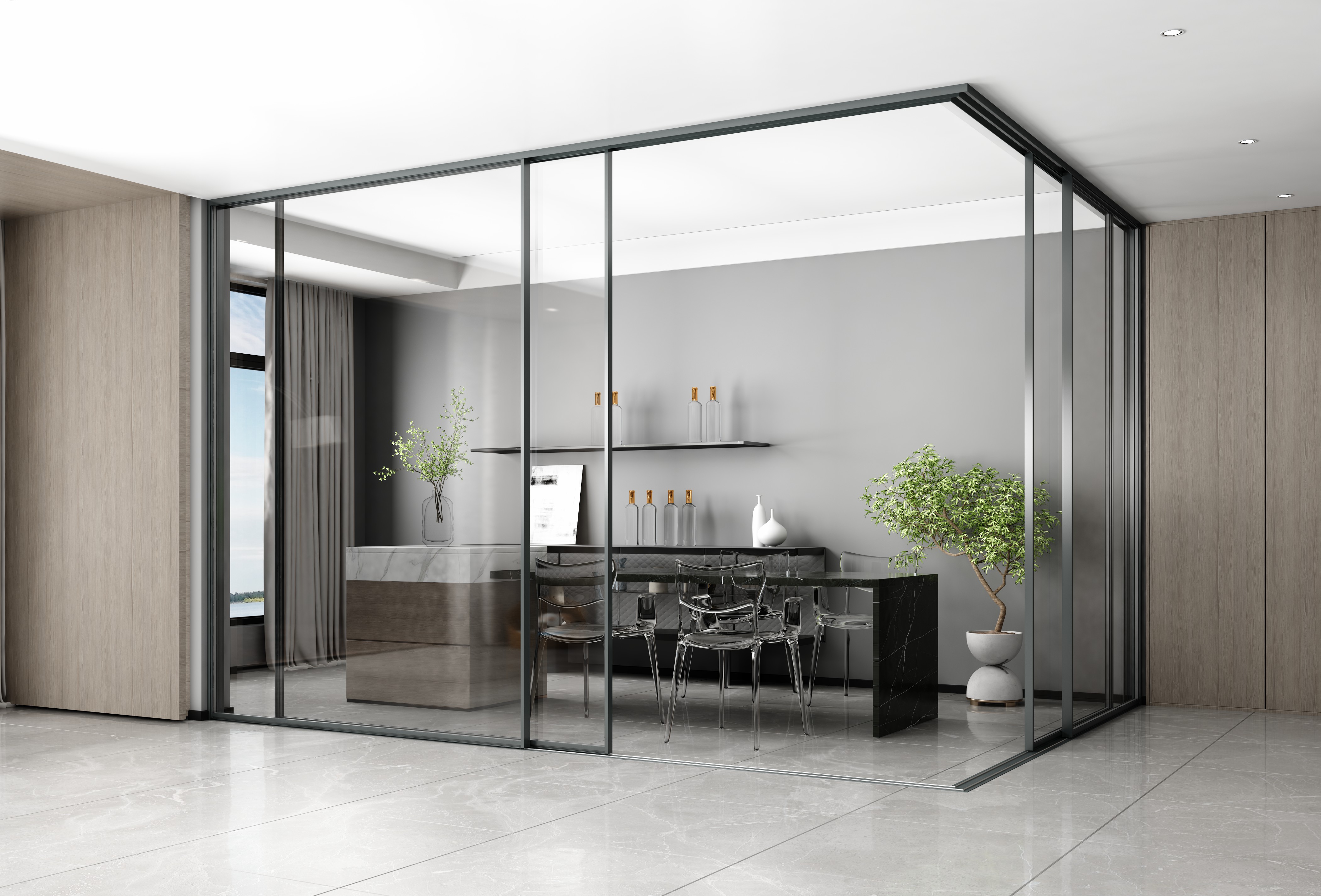 極窄完美系統(tǒng)推拉門